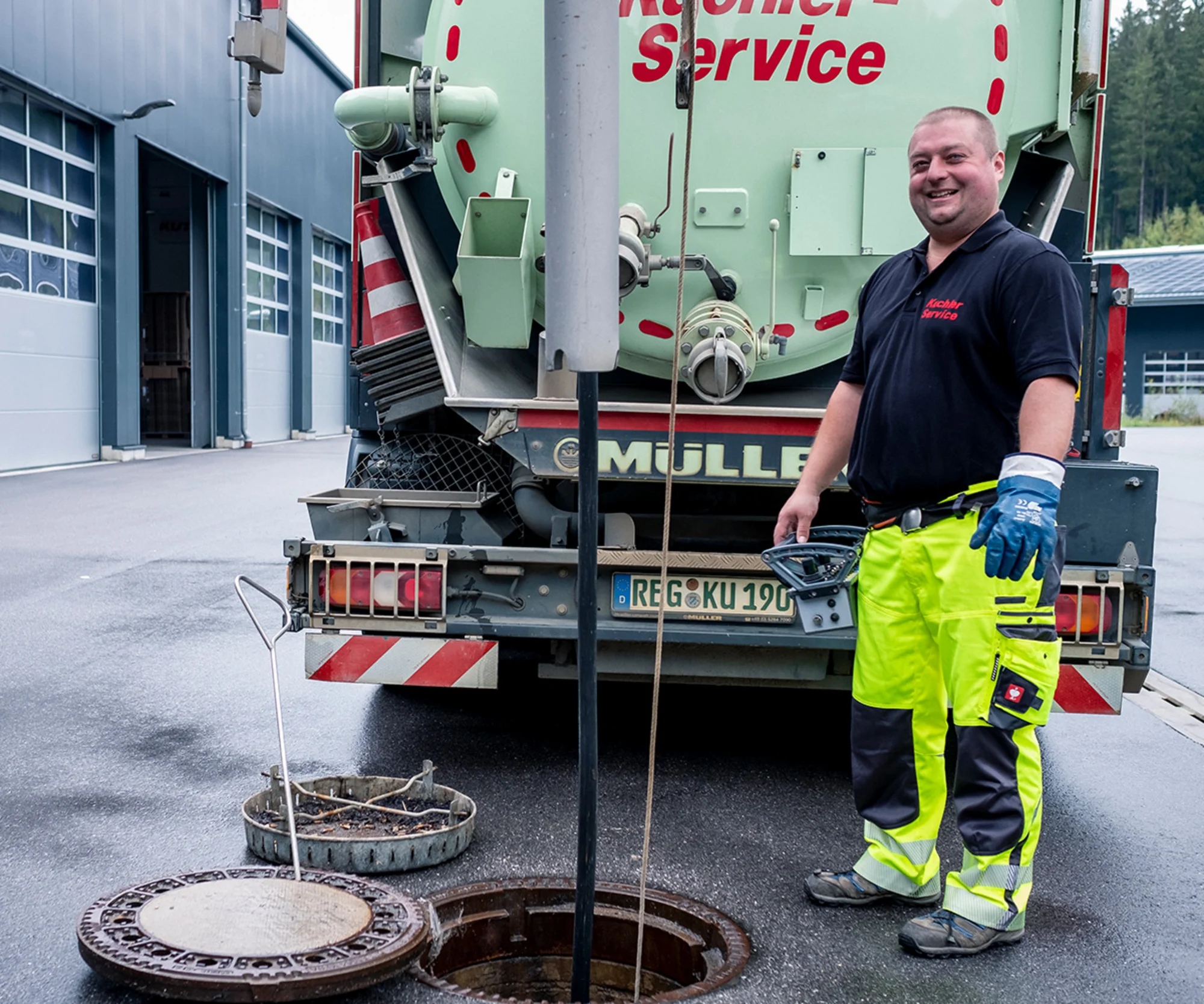 Leistungen der Kanal und Rohrreinigung in Kröning